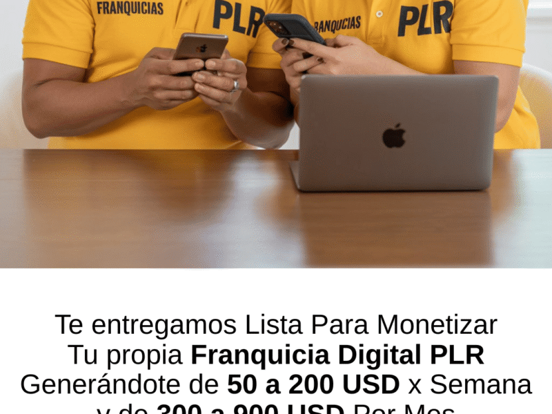OPORTUNIDAD DE NEGOCIO CON FRANQUICIA DIGITAL