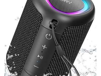 Altavoz Bluetooth portátil con luces 5% de Descuento