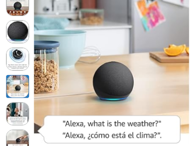 Parlante inteligente con Alexa - 20% de descuento