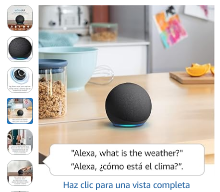 Parlante inteligente con Alexa - 20% de descuento
