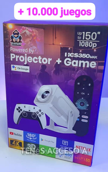 Consola proyector gamer 🎮
