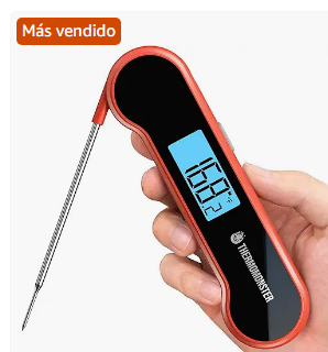 Termómetro digital de alimentos con 38% de descuento
