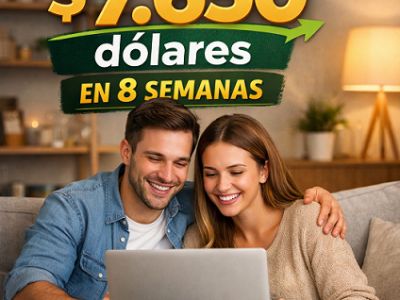 Estrategia para ganar $7.650 dólares en 8 semanas