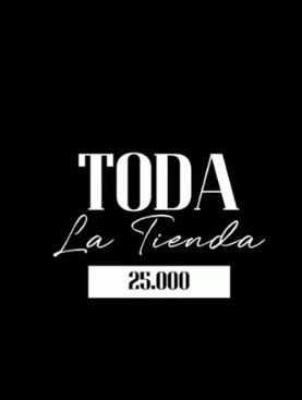 Promoción de ropa para dama - Todo a $25.000