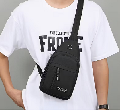 Bolso de pecho para hombre con 41% de descuento