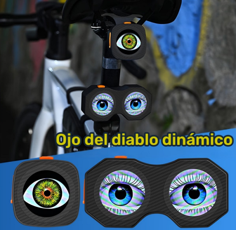 Luz trasera de bicicleta con luz LED con 48% de descuento