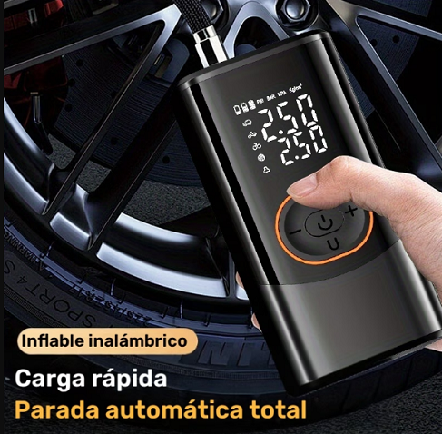 Inflador de Neumáticos Digital con 72% de descuento